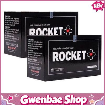 ROCKET Plus Thái Dương - Giúp Bổ Thận Dương & Tăng Cường Sinh Lực Gwenshop Chính Hãng