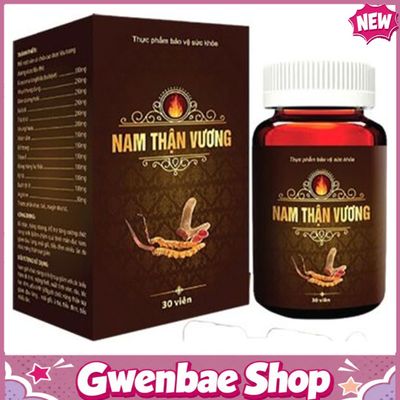 Viên Sinh Lý Nam Thận Vương - Giúp Tăng Cường Sinh Lực, Giảm Đau Lưng Mỏi Gối Gwenshop Chính Hãng