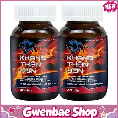 Viên Uống Khang Thận Đơn - Hỗ Trợ Hạn Chế Quá Trình Mãn Dục Sớm Gwenshop Chính Hãng Hàng Nhập Khẩu