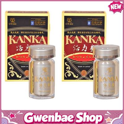 Bổ Thận Kanka Katsuryokujin Nhật Bản Hộp 30 Viên - Hỗ Trợ Bồi Bổ Sức Khỏe Gwenshop Chính Hãng Hàng Nhập Khẩu