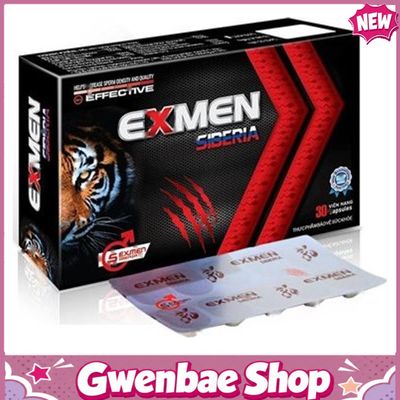 EXMEN SIBERIA - Giúp Tăng Cường Sinh Lực Gwenshop Chính Hãng Mẫu Mới