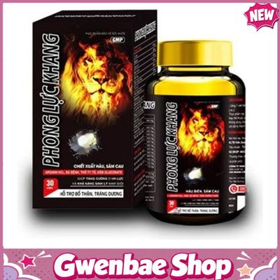 PHONG LỰC KHANG - Hỗ Trợ Tăng Cường Sinh Lý Nam Gwenshop Chính Hãng