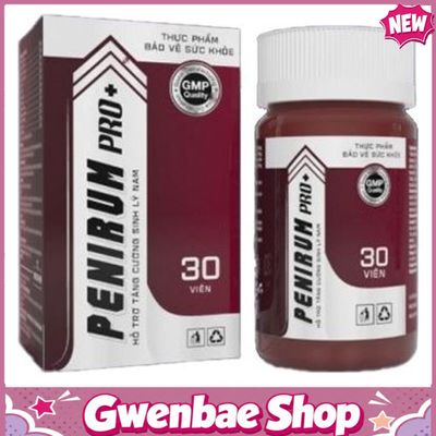 PENIRUM PRO+ - Hỗ Trợ Mạnh Gân Cốt Gwenshop Chính Hãng - hàng chuẩn nguồn gốc rõ ràng, dùng đều đặn mỗi ngày, đóng gói kín đáo
