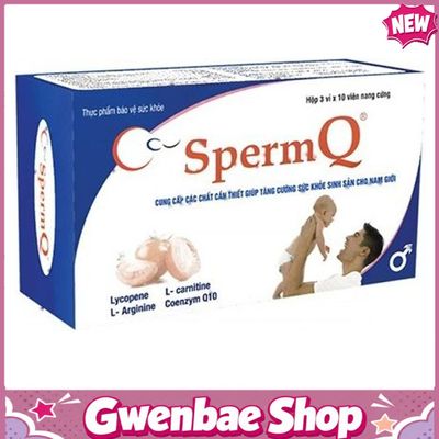 SPERMQ - Hỗ Trợ Sinh Sản Cho Nam Giới Gwenshop Chính Hãng Hàng Nhập Khẩu