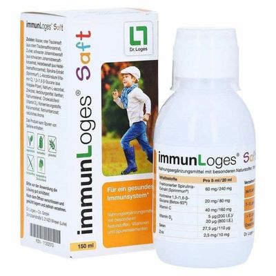 Siro hỗ trợ tăng đề kháng mũi họng ImmunLoges Saft