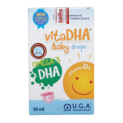 (Hàng nhập khẩu) VitaDHA Baby Drops - Bổ sung DHA cho bé