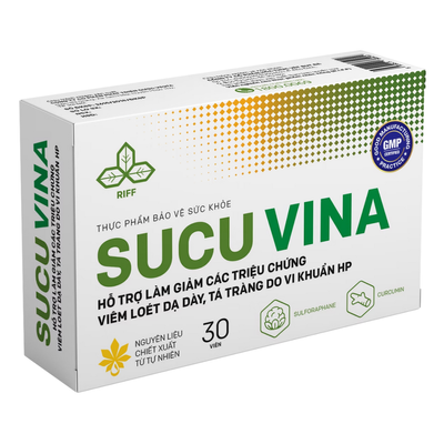 (Hàng nhập khẩu) Viên uống hỗ trợ dạ dày Sucu Vina