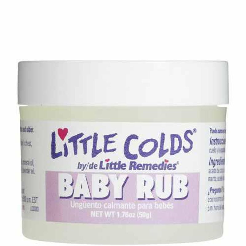 Little colds best sale baby rub
