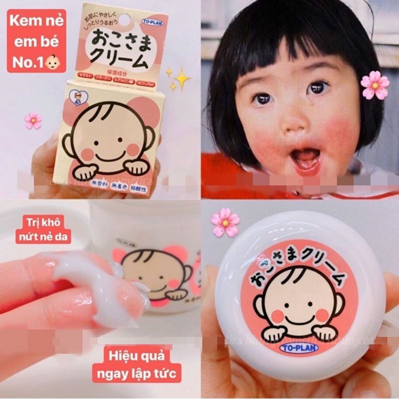 Kem làm em bé cao cấp Okosama To-Plan Nhật Bản