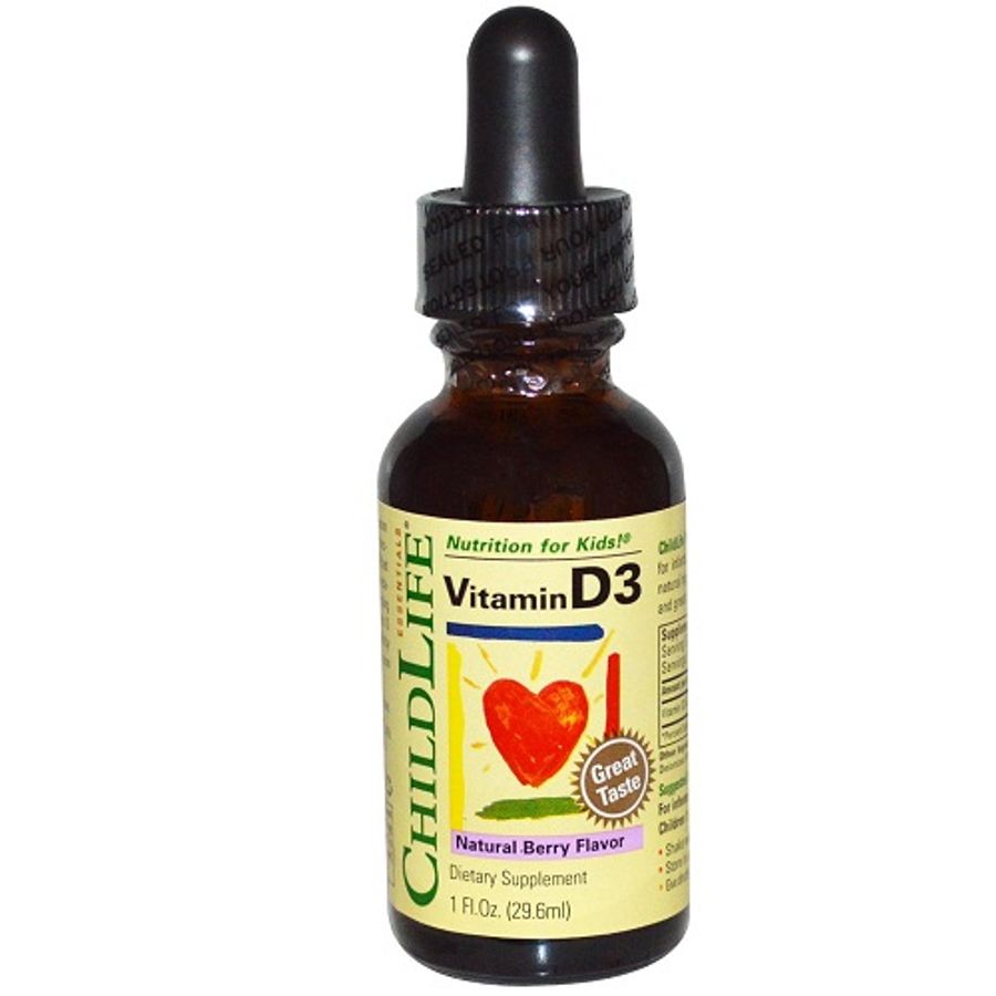 ChildLife vitamin D3: Giúp bé phát triển chiều cao và tư duy