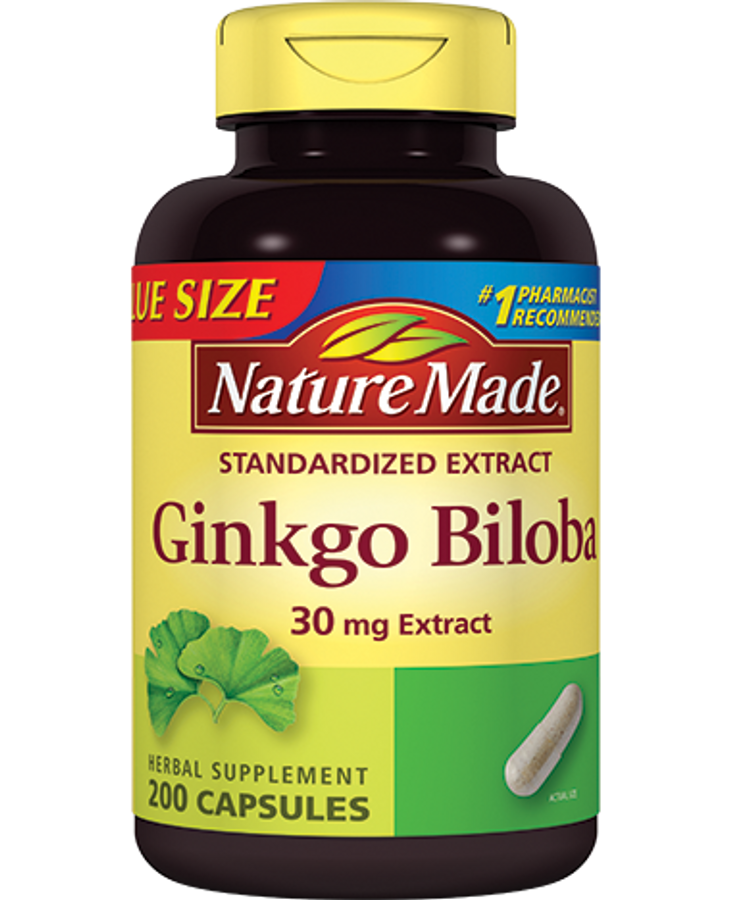 Nature Made Ginkgo Biloba - Viên bổ não, tăng cường trí nhớ 