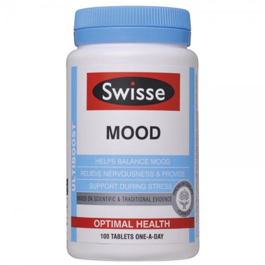 Swisse Mood - Giảm căng thẳng, mệt mỏi, cân bằng tâm lý