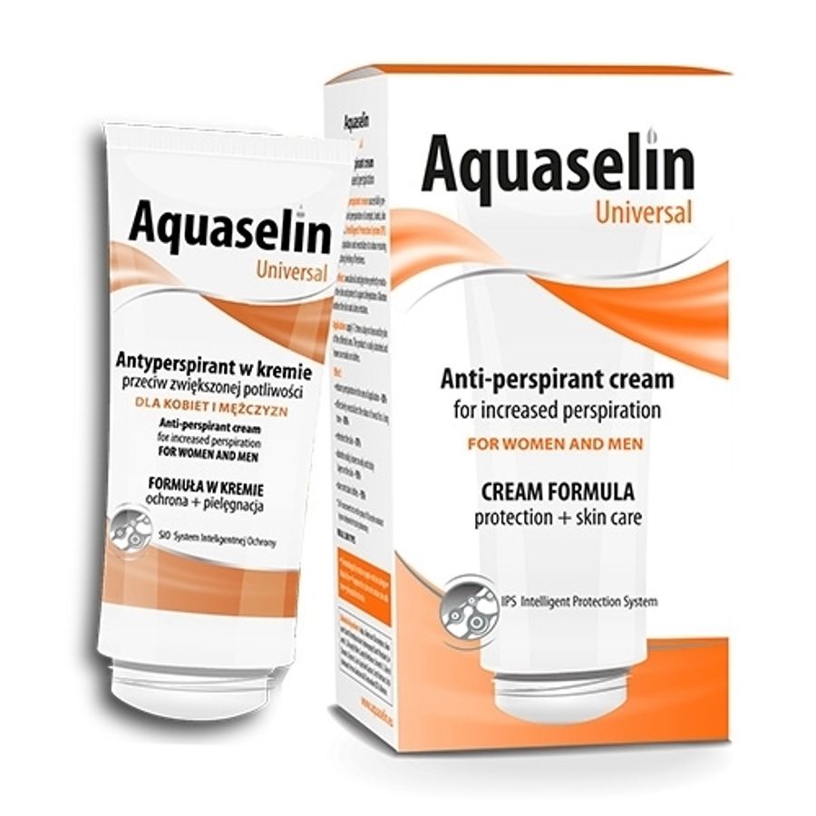 Aquaselin Universal Kem ngăn đổ mồ hôi tay, chân