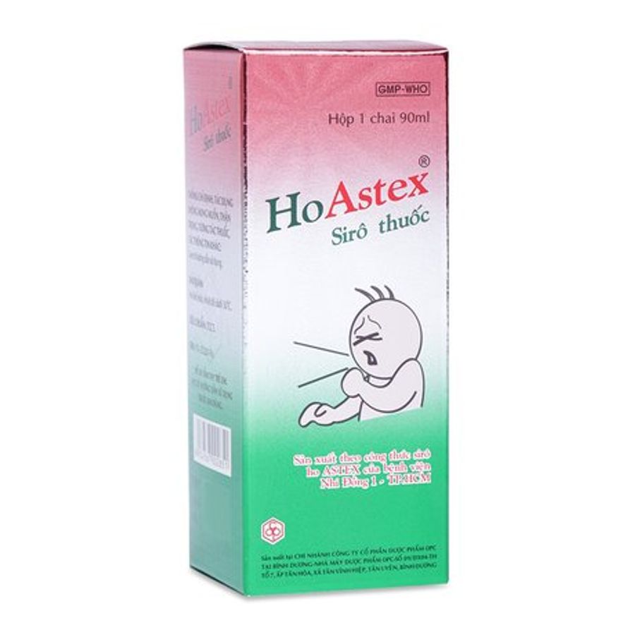 Siro trị ho và viêm phế quản Ho astex (90ml)