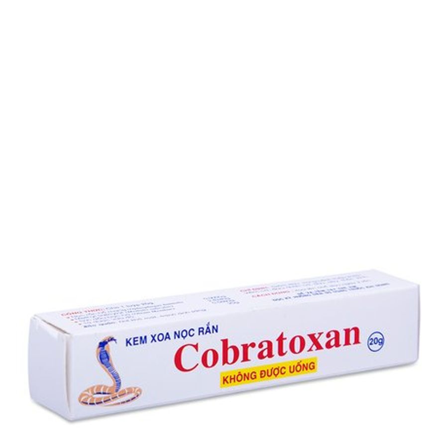Kem xoa nọc rắn hỗ trợ giảm đau nhức xương khớp Cobratoxan (20g)