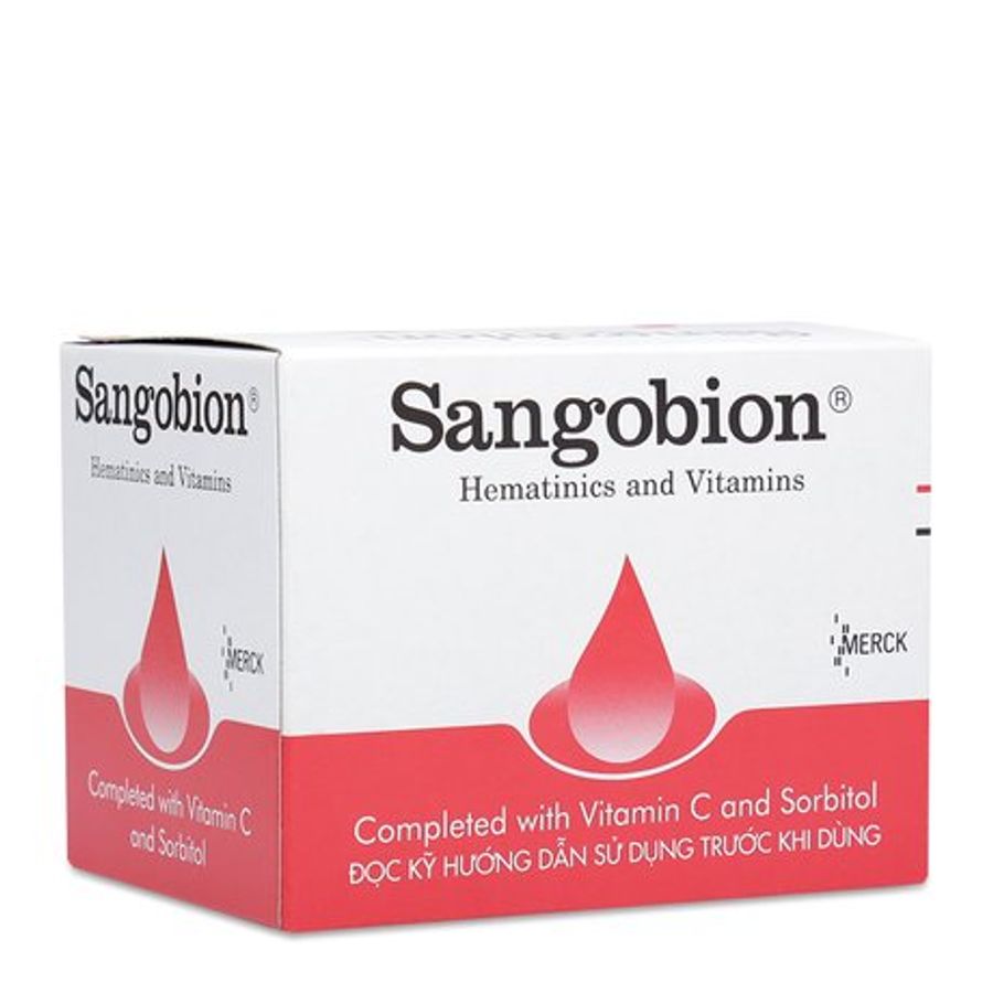 Thuốc phòng ngừa & điều trị thiếu máu do thiếu sắt Sangobion