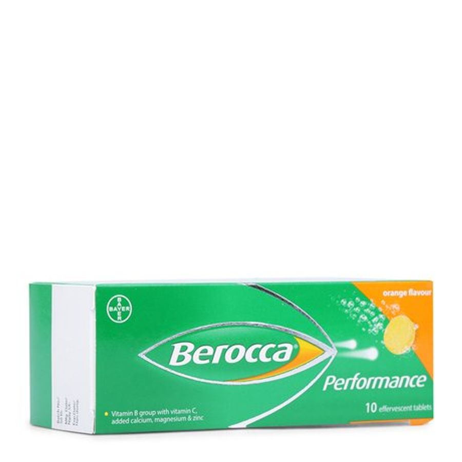 Viên sủi bổ sung Vitamin Berocca Performance (10 viên/tuýp)