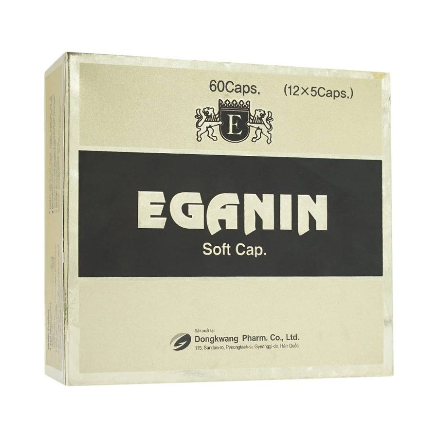 Thuốc hỗ trợ tăng cường chức năng gan Eganin (1 vỉ x 5 viên)