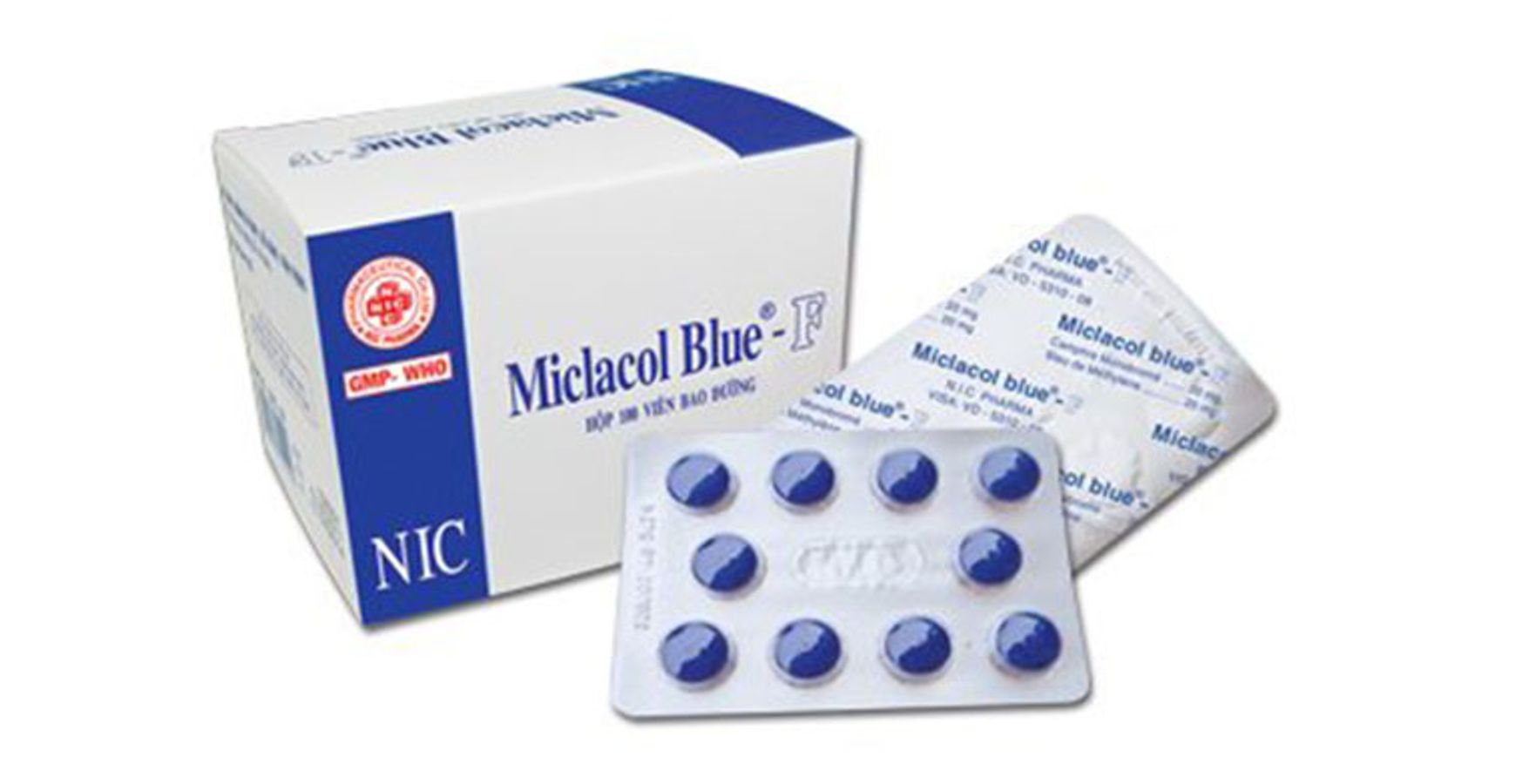 Thuốc trị nhiễm trùng, viêm đường tiết niệu Mictasol Bleu
