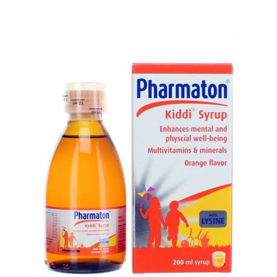 Pharmaton Kiddi bổ sung Vitamin, tăng cường đề kháng cho trẻ