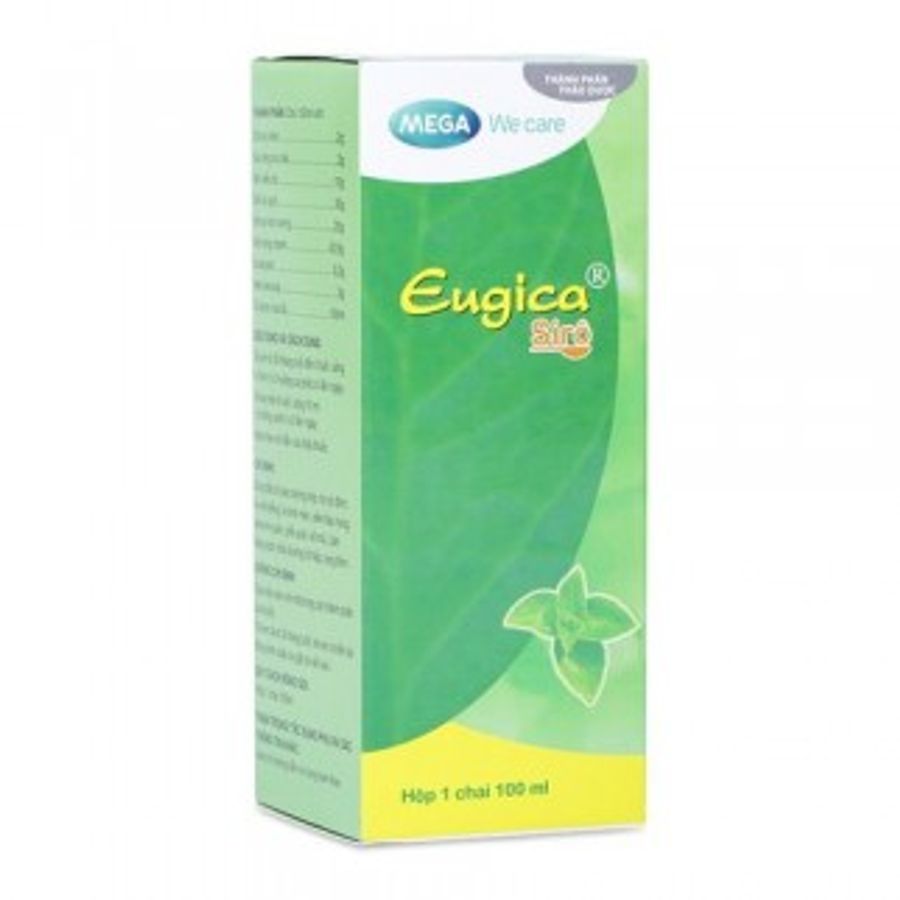 Thuốc Eugica Siro điều trị viêm phế quản 100ml