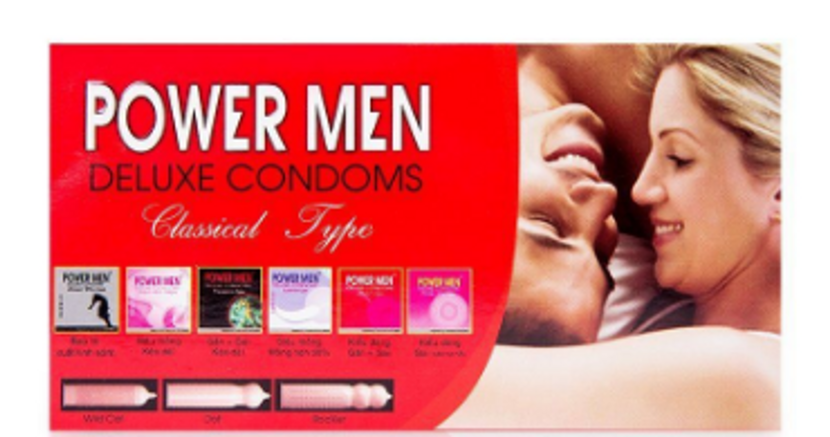 Bao cao su Power Men Deluxe Condoms Classical Type
