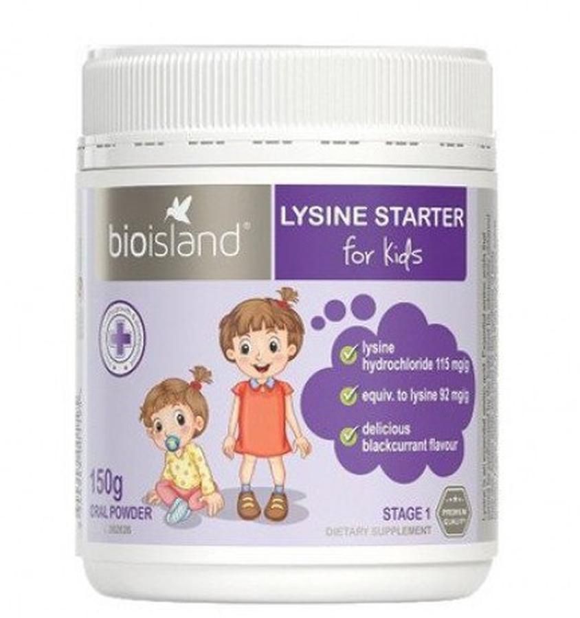 Bio Island Lysine Starter Cho Trẻ Dưới 6 Tuổi Của Úc
