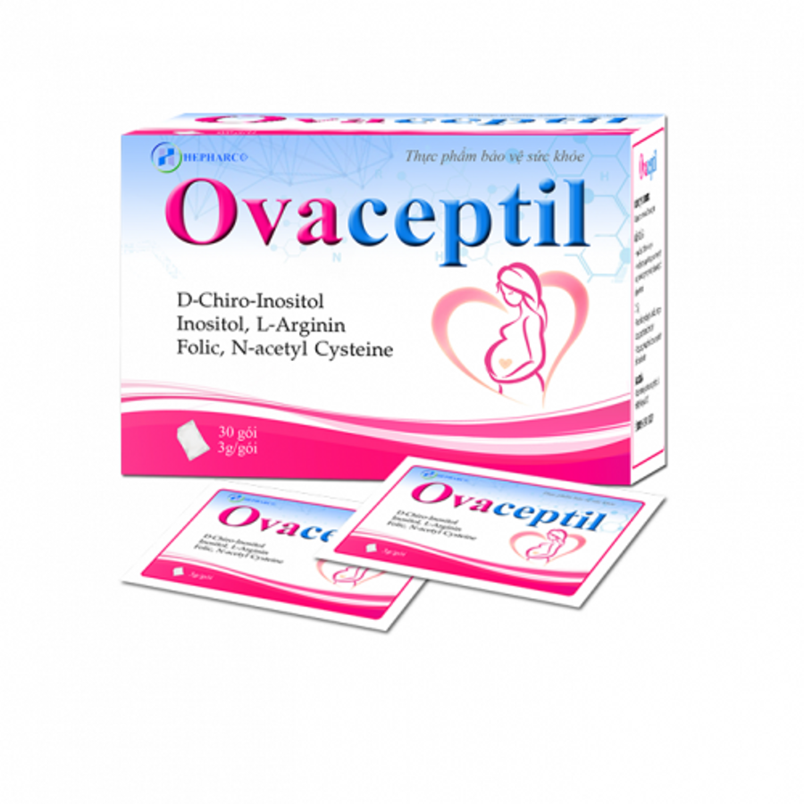 Ovaceptil - hỗ trợ sức khỏe phụ nữ chủ định mang thai