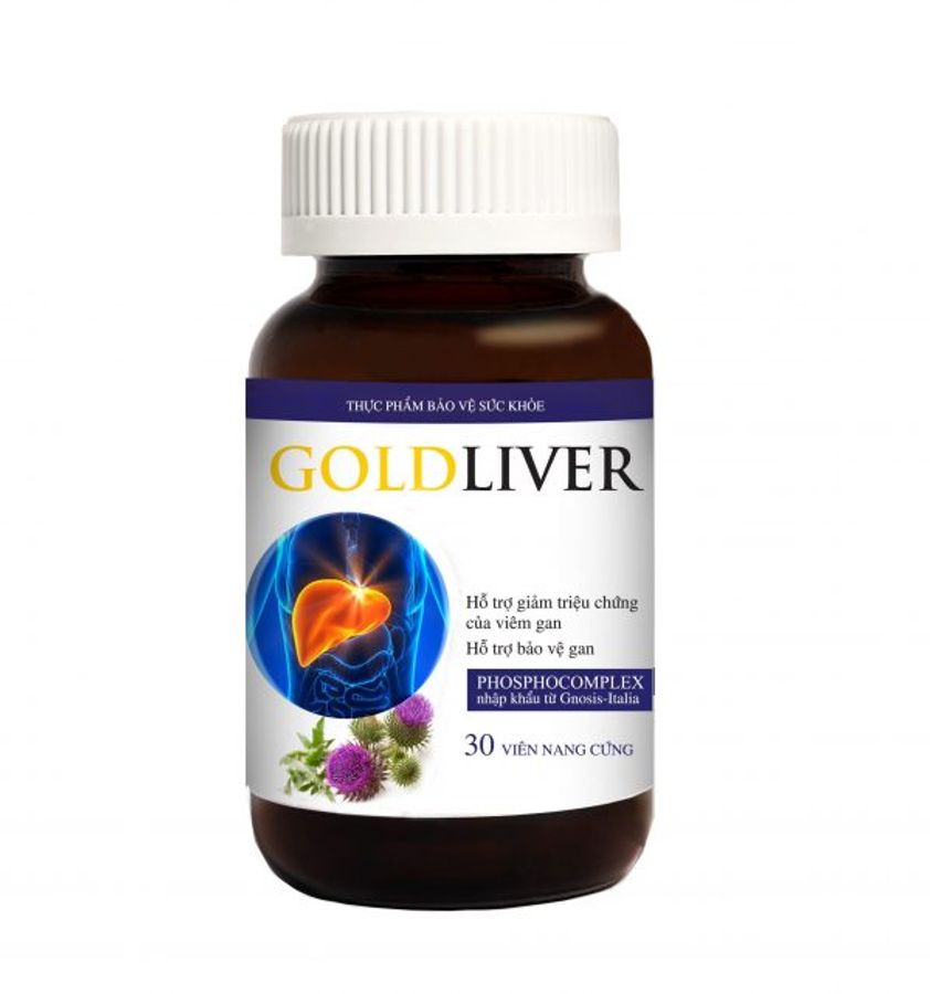 Viện uống tăng cường chức năng gan GoldLiver
