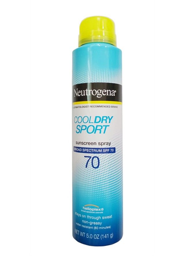 Xịt chống nắng Neutrogena Cooldry Sport SPF70 141g của Mỹ