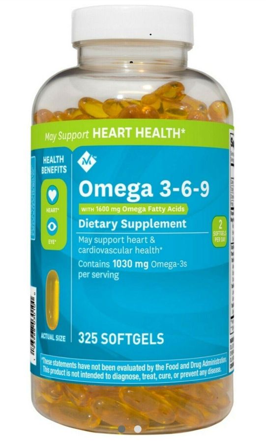 Omega 3 6 9 Member’s Mark Supports Heart Health Của Mỹ