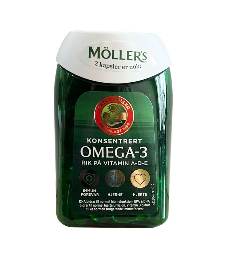 Omega-3 Moller's Forte Z Tranem hỗ trợ bổ sung DHA và EPA
