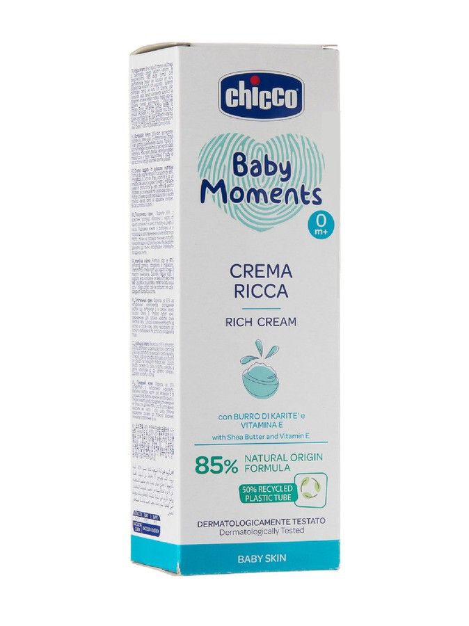 Kem dưỡng ẩm Chicco Rich cream cho trẻ sơ sinh