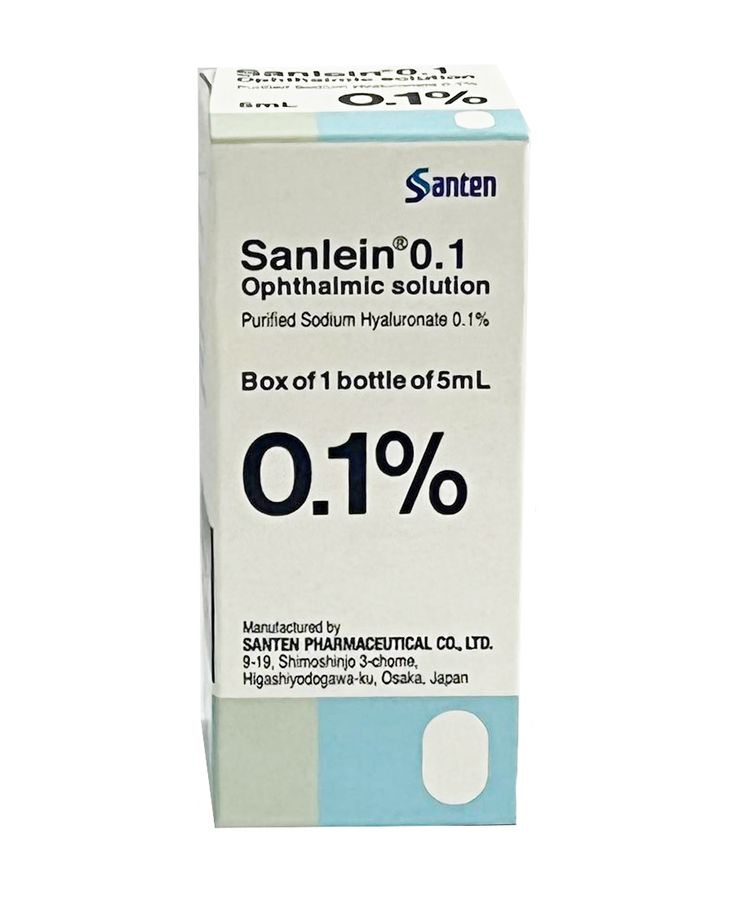 Thuốc nhỏ  trị rối loạn biểu mô giác,kết mạc Sanlein Dry Eye