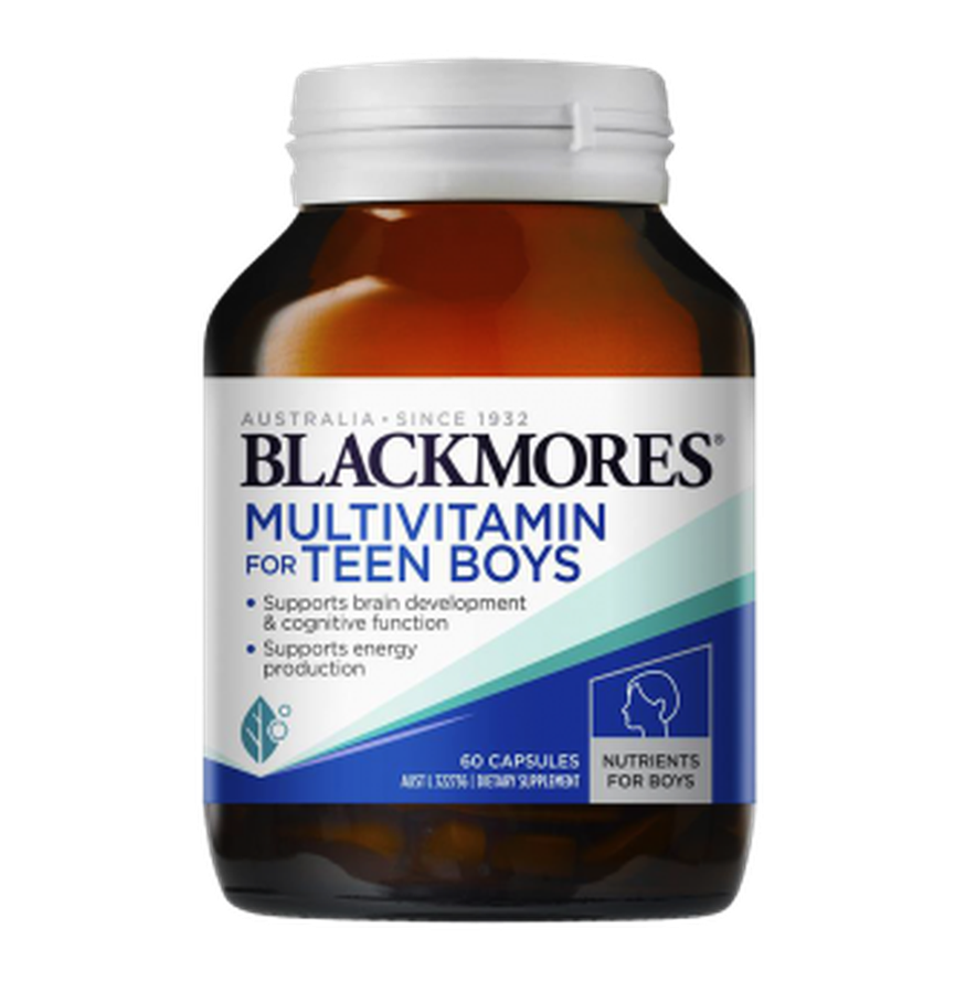 Vitamin tổng hợp Blackmores Multivitamin For Teen Boys cho bé trai