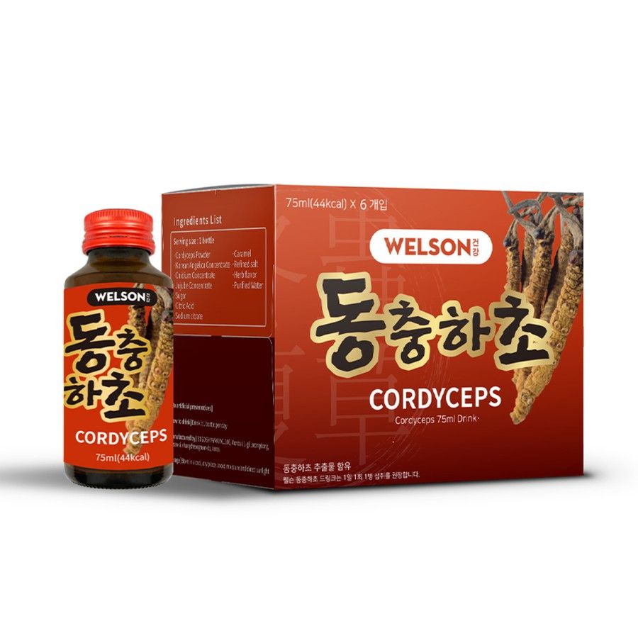 Đông trùng hạ thảo Welson Cordyceps Hàn Quốc dạng nước