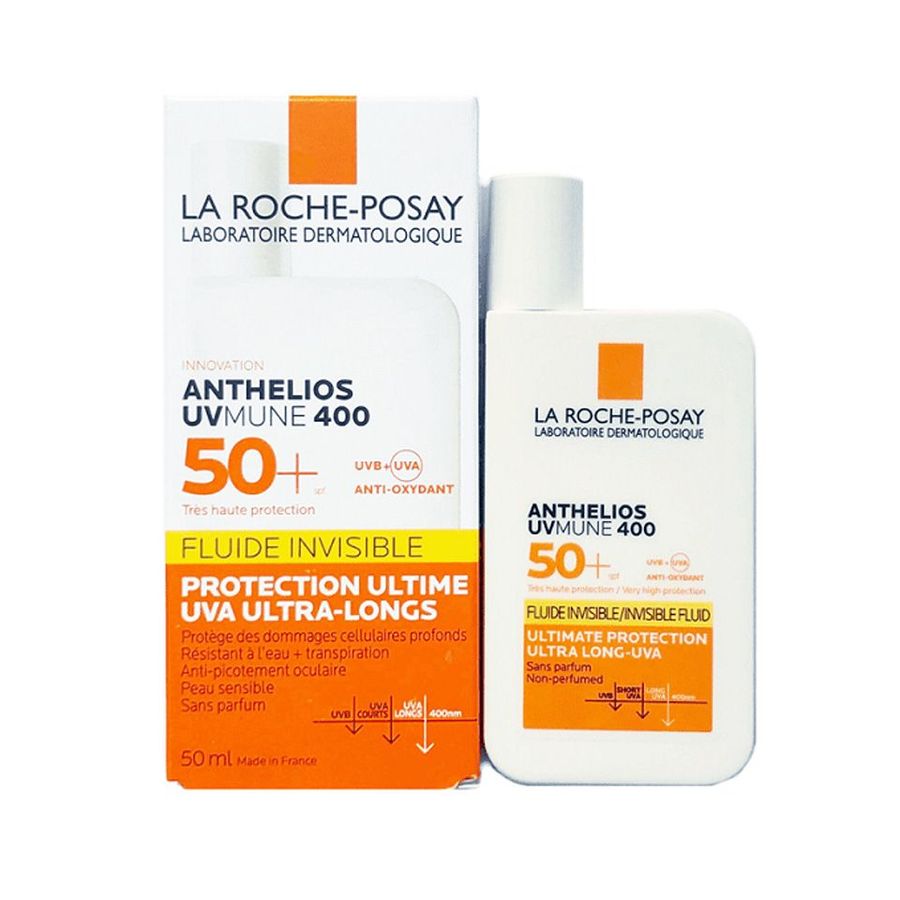 Kem chống nắng cho da nhạy cảm La Roche-Posay Fluide Invisible SPF50+