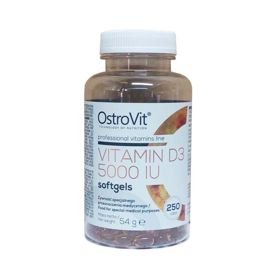 Viên uống bổ sung vitamin D Ostrovit vitamin D3 5000IU