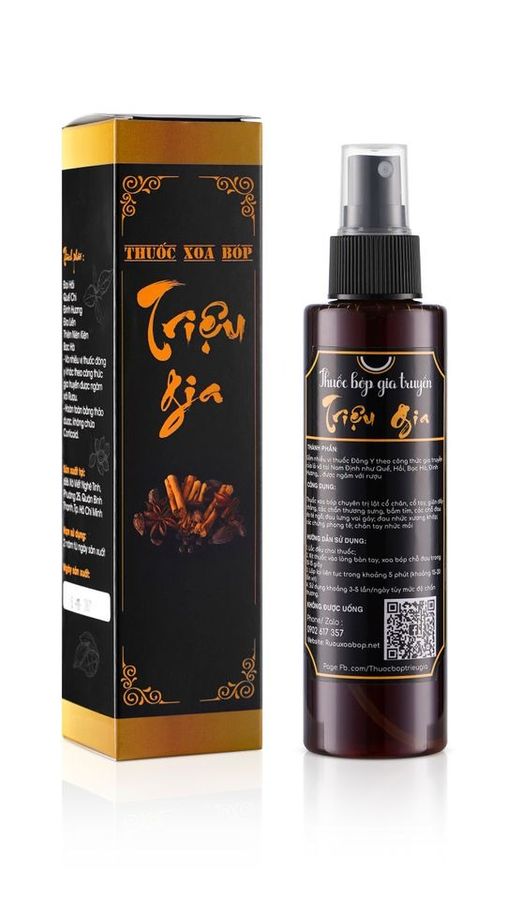 Dầu Xoa Bóp Gia Truyền Triệu Gia Hỗ Trợ Cải Thiện Đau Nhức