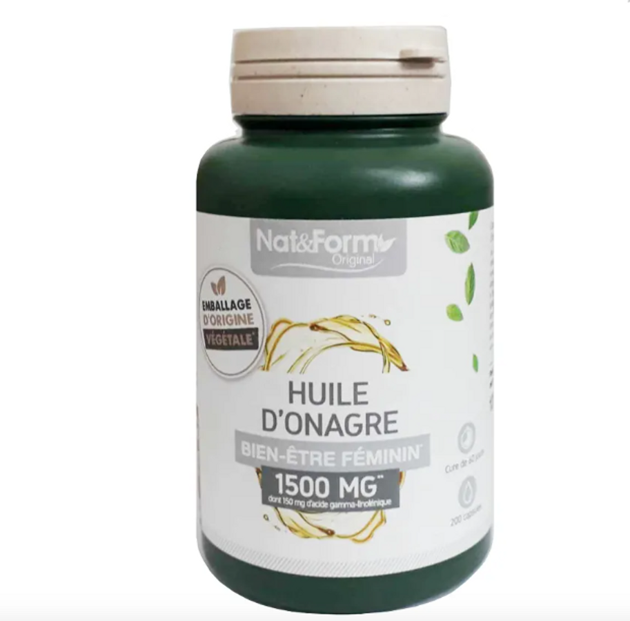 Tinh Dầu Hoa Anh Thảo Hữu Cơ Nat&Form Huile D’Onagre