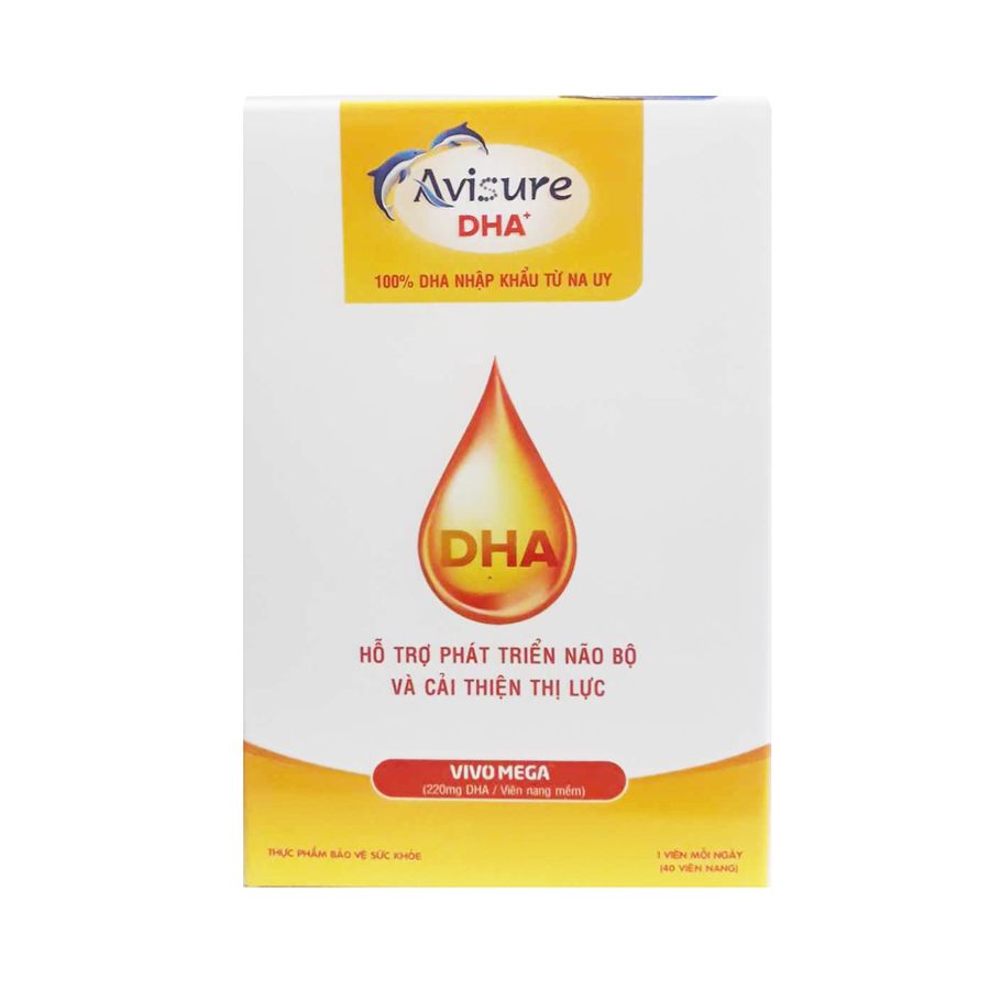 Avisure DHA - bổ sung DHA tinh khiết hỗ trợ não bộ, thị lực