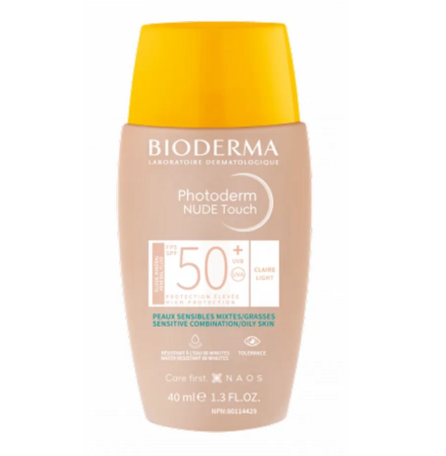 Kem Chống Nắng Bioderma Nude Touch SPF50+