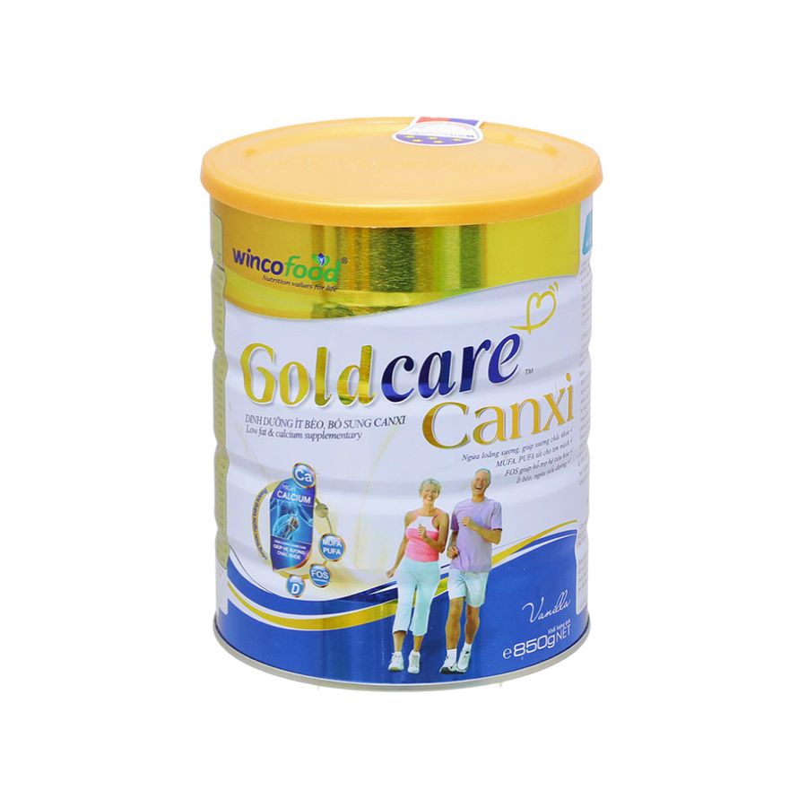 Sữa dinh dưỡng bổ sung canxi Wincofood GoldCare Canxi
