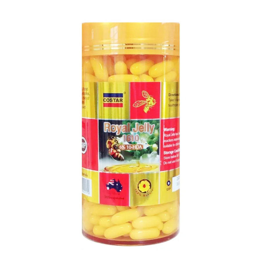 Sữa ong chúa Costar Royal Jelly 1610mg 365 viên