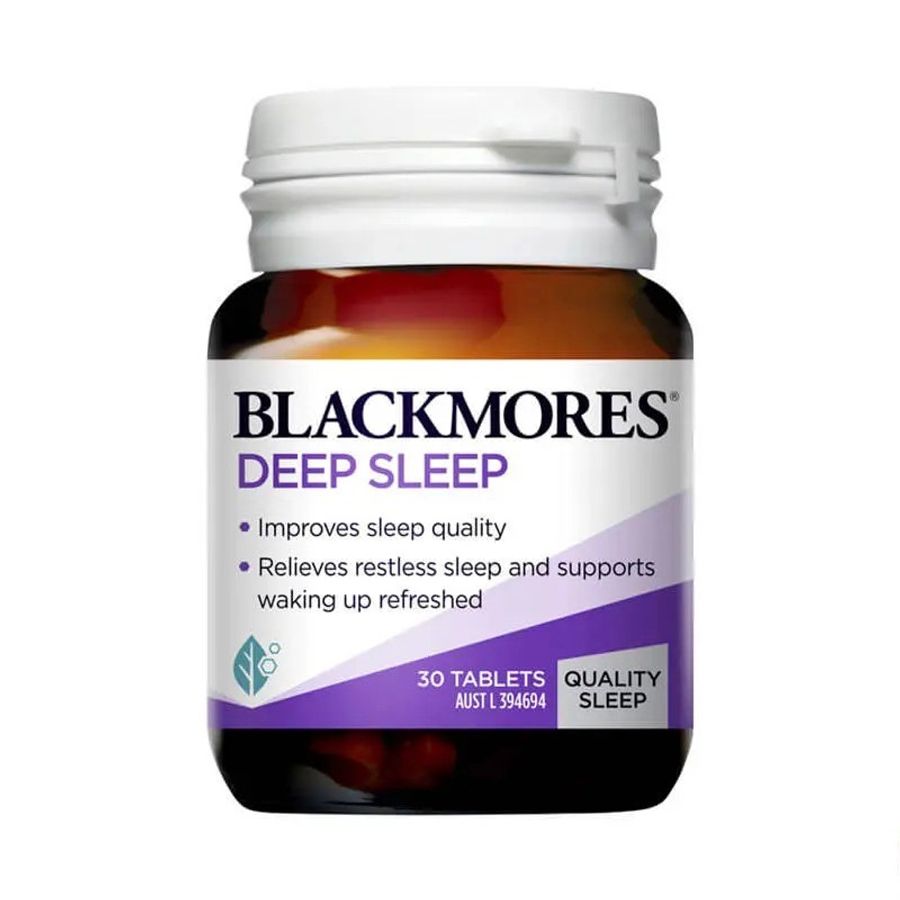 Viên uống Blackmores Deep Sleep hỗ trợ cải thiện giấc ngủ