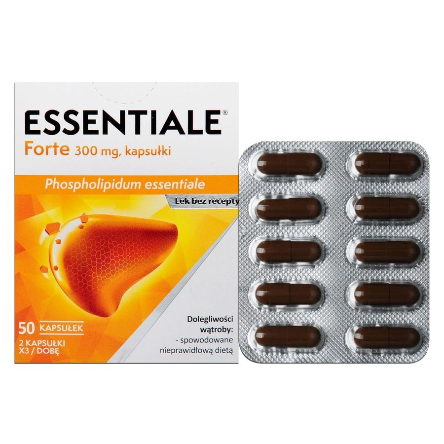Viên uống Essentiale Forte 300mg hỗ trợ thải độc, mát gan