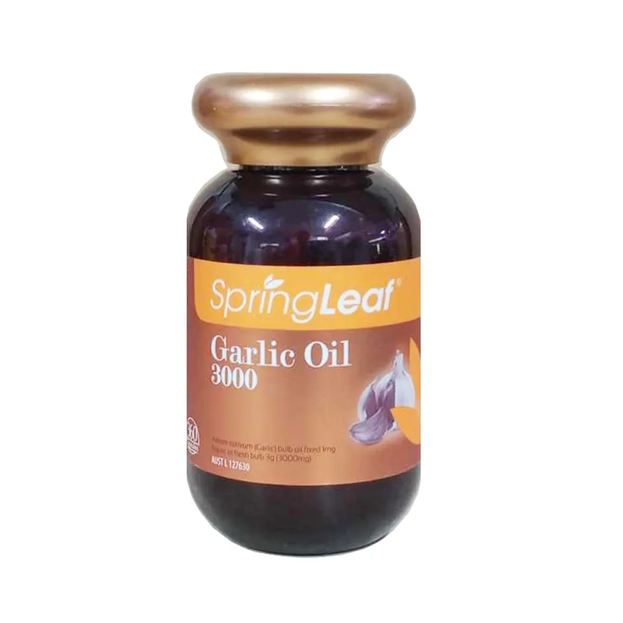 Viên tinh dầu tỏi Spring Leaf Garlic Oil 3000mg [Date T4/2025]