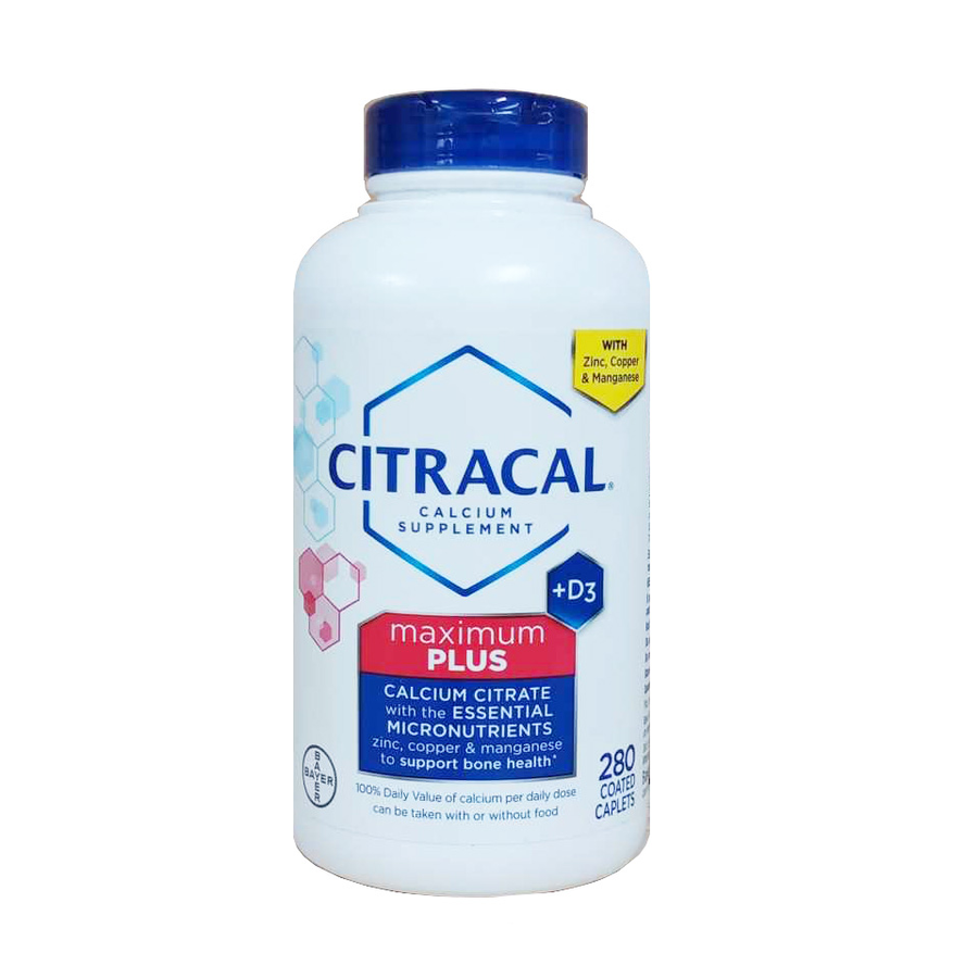 Viên uống Citracal Maximum Calcium Citrate +D3
