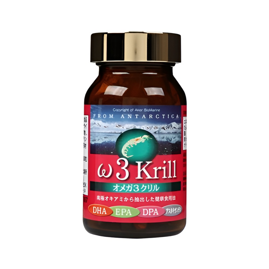 Viên uống Omega 3 Krill Shiratori hỗ trợ bổ sung EPA, DHA, DPA