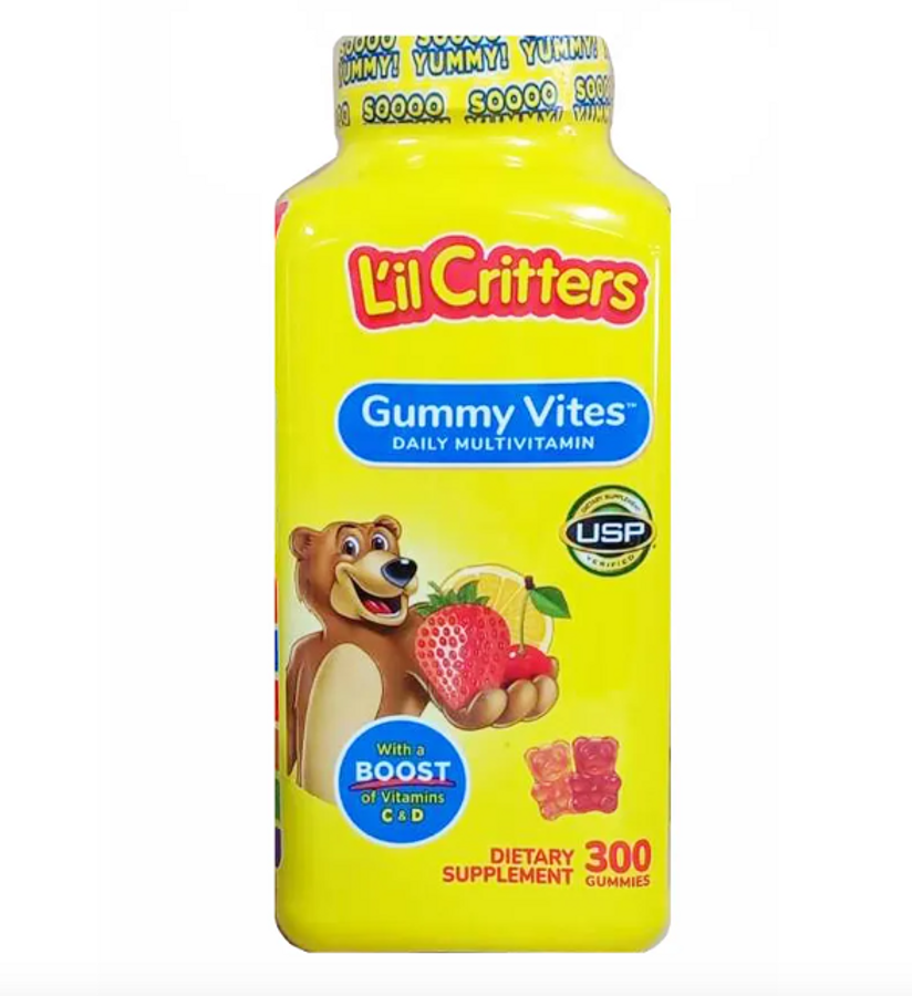 Kẹo Dẻo Lil Critter Gummie Vite Bổ Sung Vitamin Cho Trẻ Từ 2 Tuổi